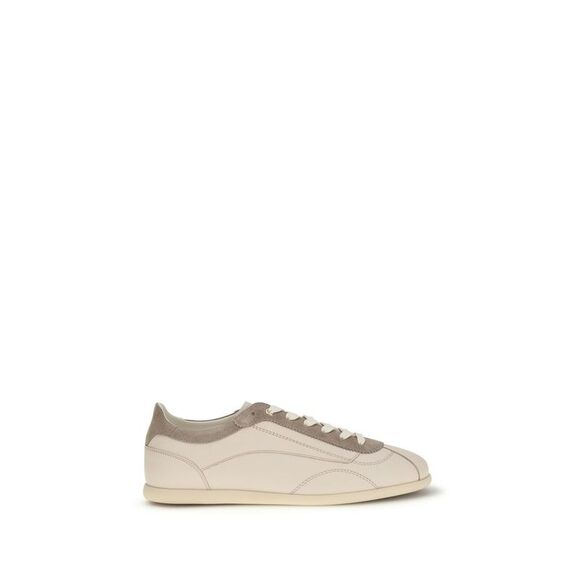 Brunello Cucinelli Other - Brunello Cucinelli Beige Leather Low Top Men's Sneakers